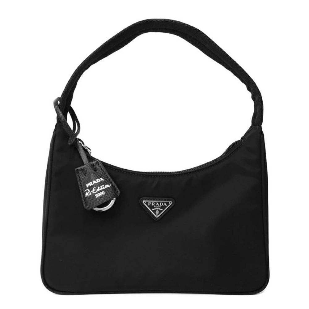 Prada ReEdition 2000 Tessuto Hobo Bag black